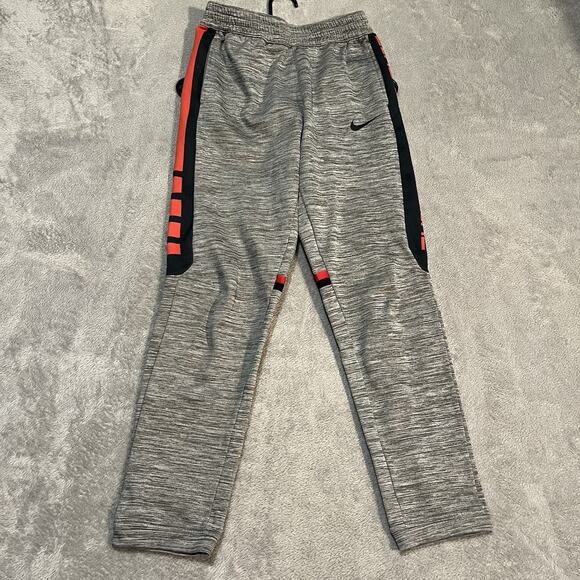 Nike Dri-Fit Therma Elite Sweatpants Youth XL Grey Performance Pants - Picture 1 of 12